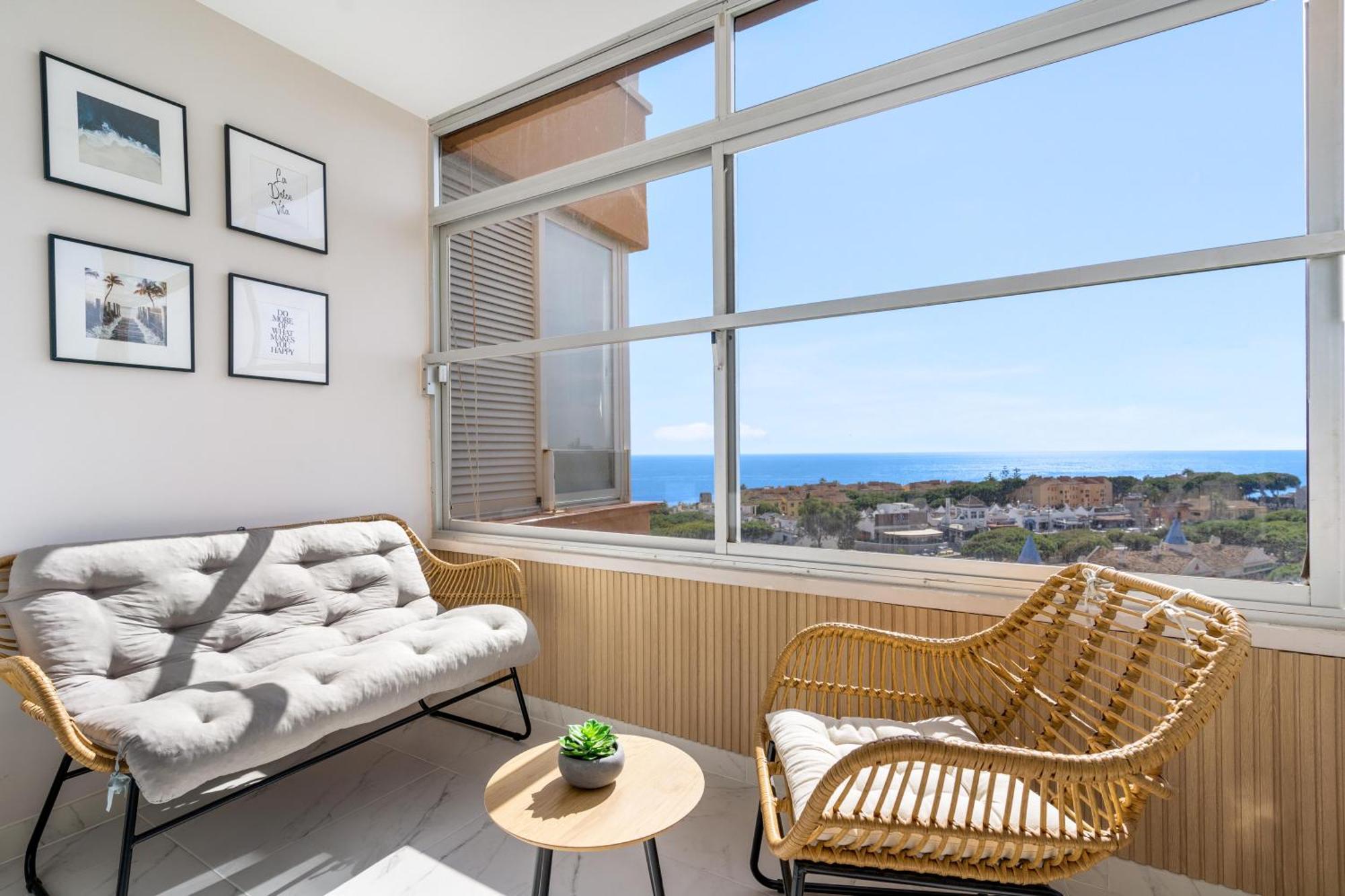 Modern Studio Apartment With Sea Views 5 Min From The Beach Sitio de Calahonda Ngoại thất bức ảnh